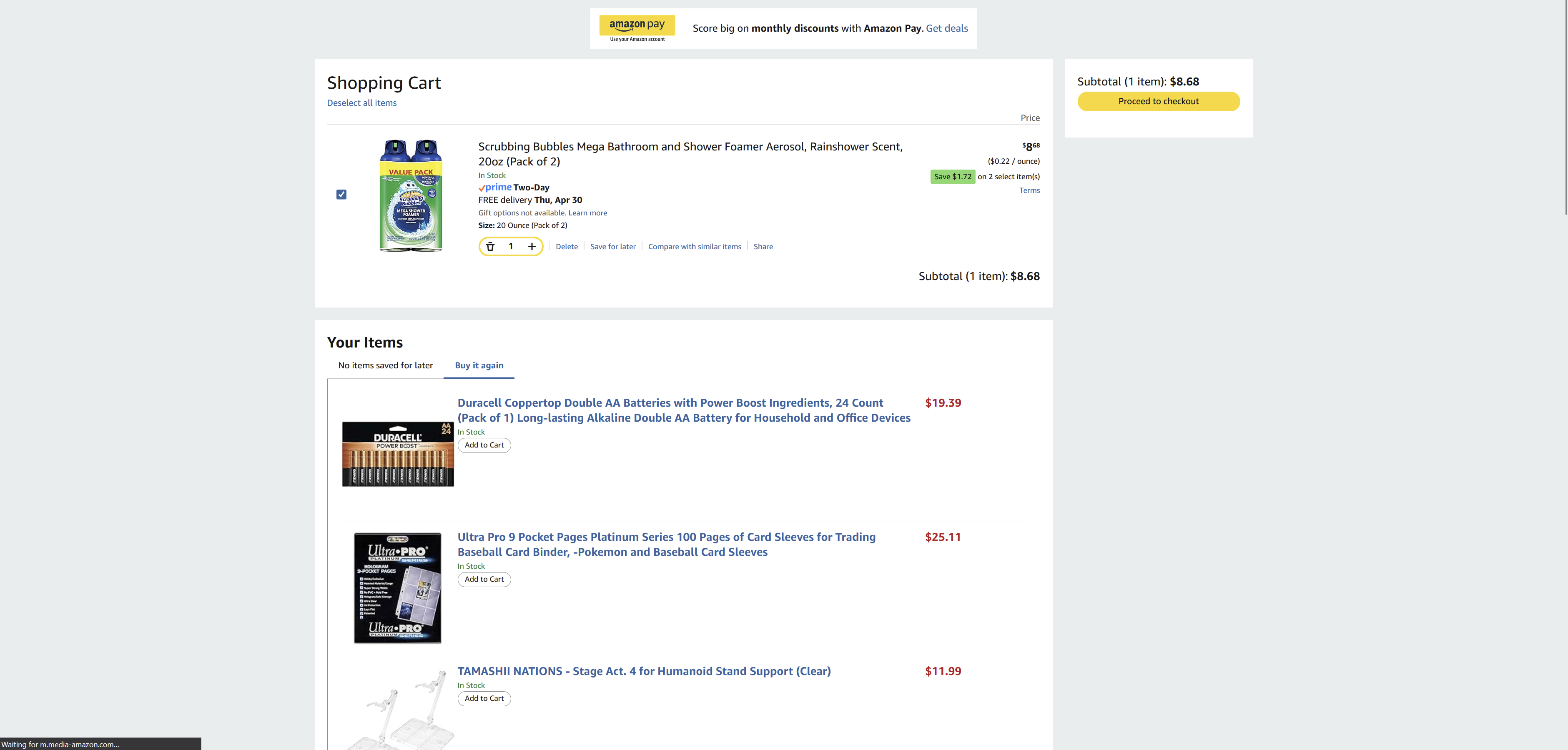 Amazon promo code example