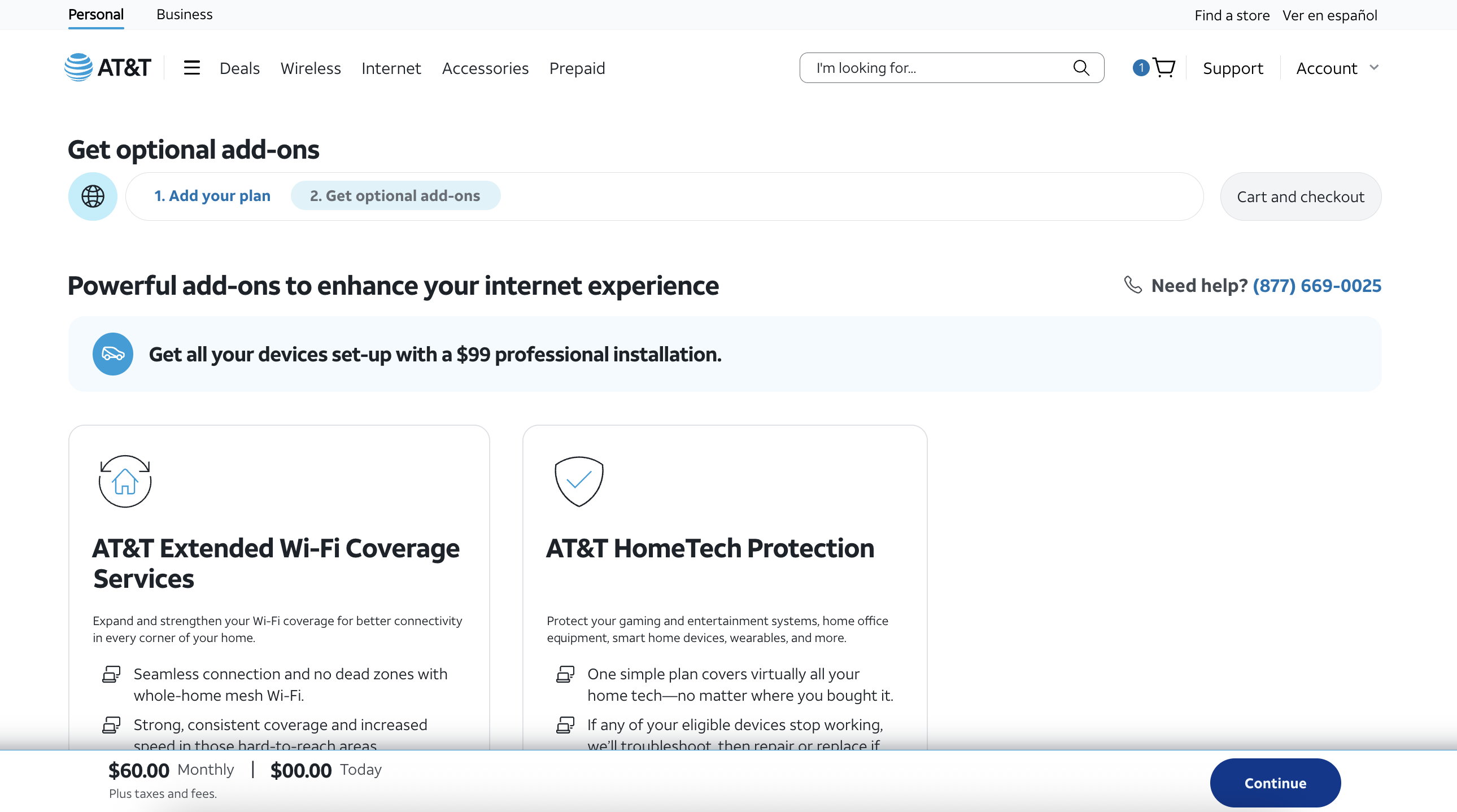 AT&T promo code example