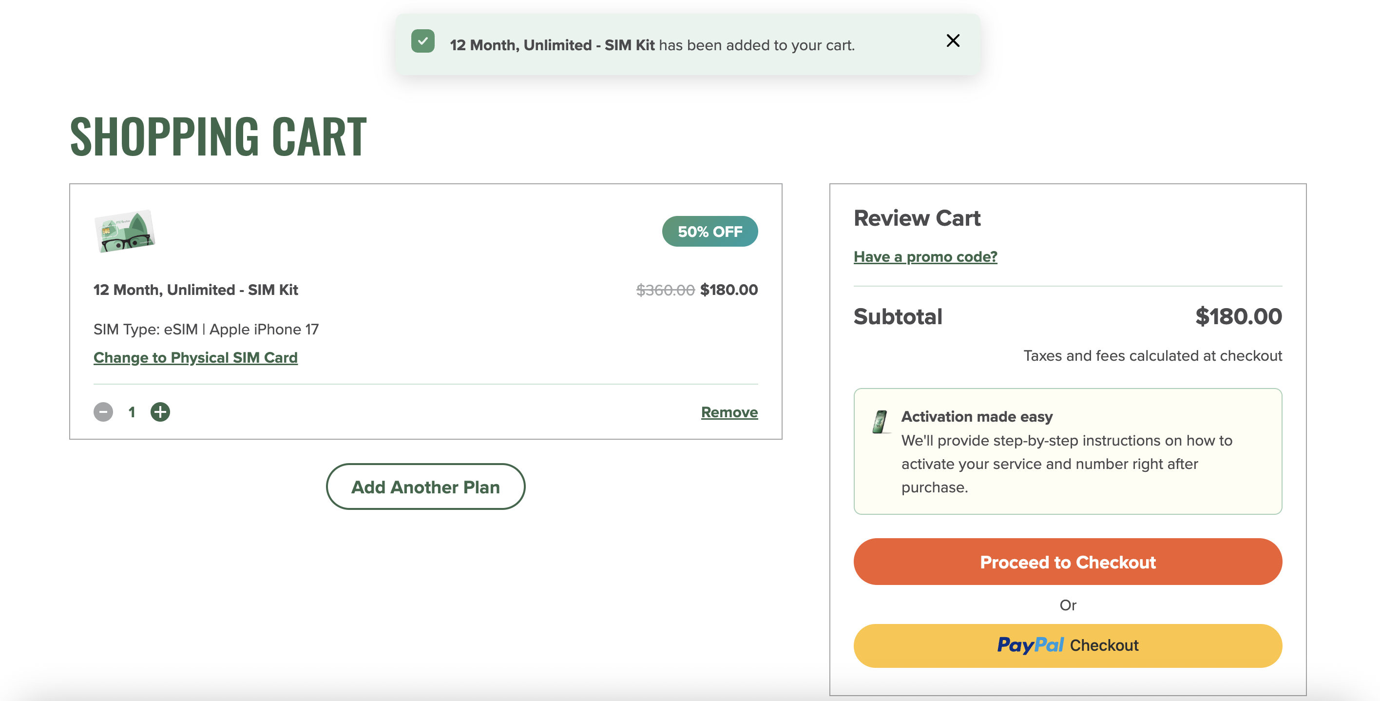 Mint Mobile screenshot